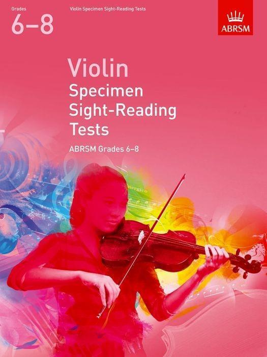 Cover: 9781848493476 | Violin Specimen Sight-Reading Tests Grades 6-8 | from 2012 | ABRSM