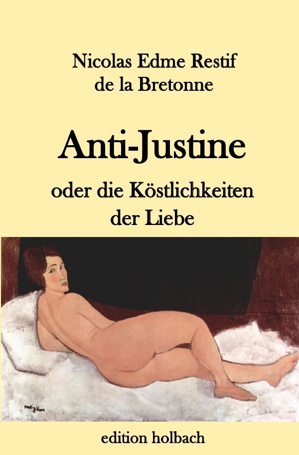 Cover: 9783746769615 | Anti-Justine | Nicolas Edme Restif de la Bretonne | Taschenbuch