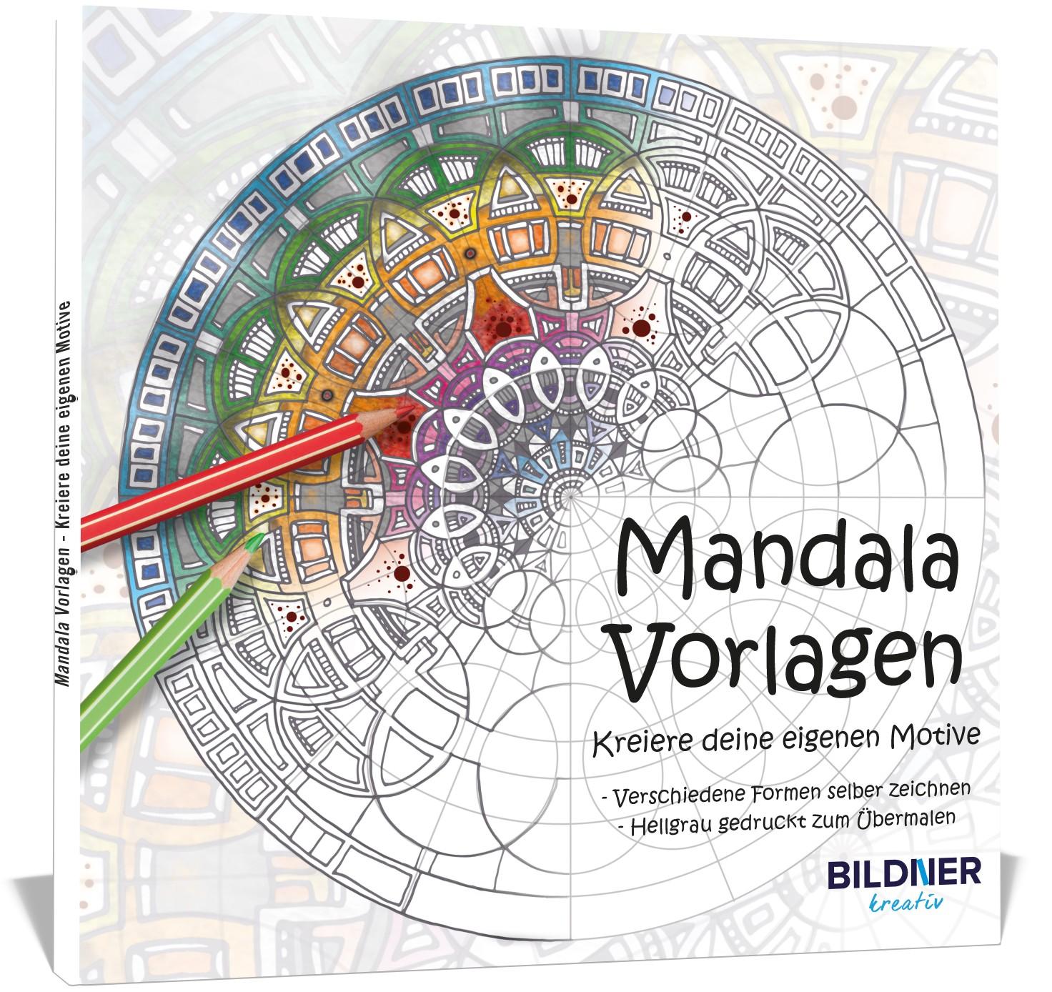 Cover: 9783832803292 | Mandala Vorlagen - kreiere deine eigenen Motive | Taschenbuch | 64 S.