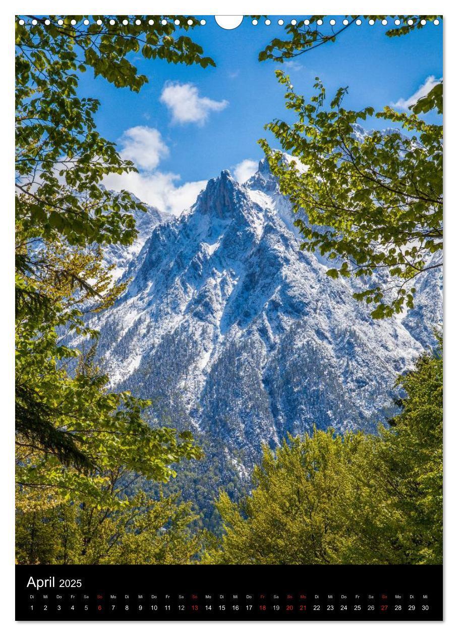 Bild: 9783457041741 | Bergblicke - Mittenwald (Wandkalender 2025 DIN A3 hoch), CALVENDO...