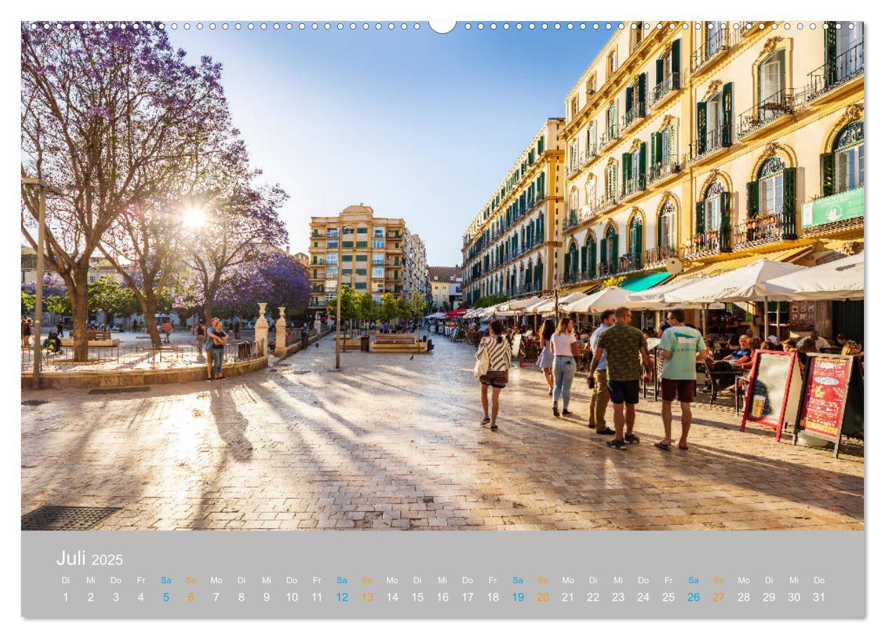 Bild: 9783435230761 | Malaga - andalusische Mittelmeerküste (Wandkalender 2025 DIN A2...