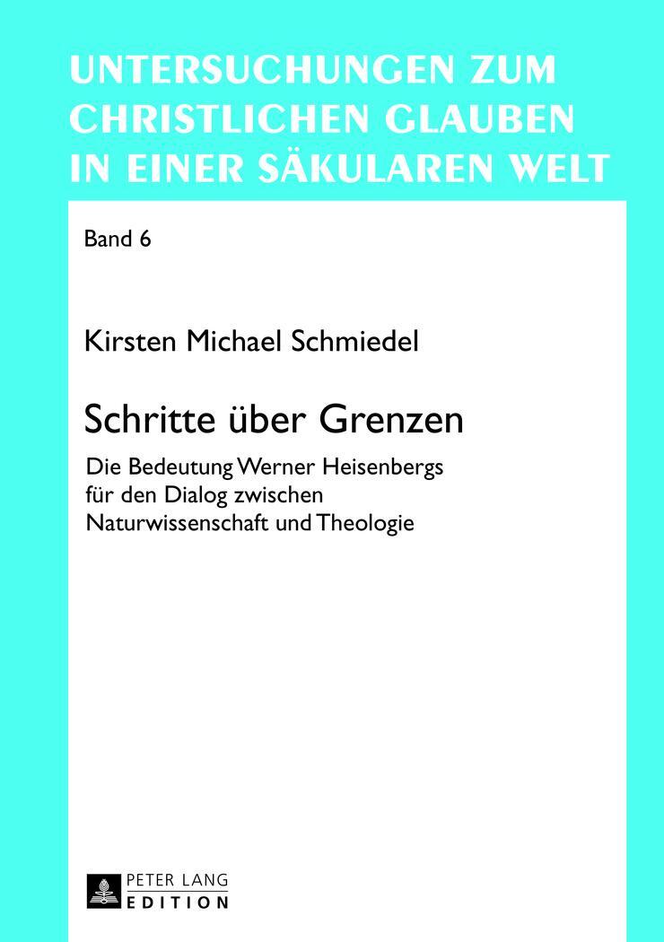Cover: 9783631640975 | Schritte über Grenzen | Kirsten Michael Schmiedel | Buch | Deutsch