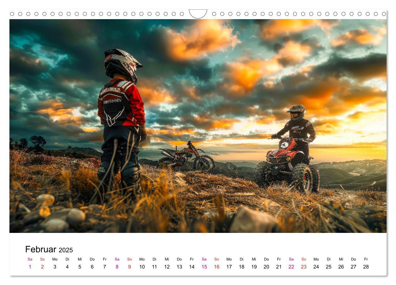 Bild: 9783457146699 | Quad Erlebnisse (Wandkalender 2025 DIN A3 quer), CALVENDO...