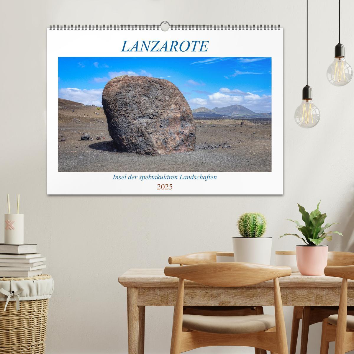 Bild: 9783435074624 | Lanzarote - Insel der spektakulären Landschaften (Wandkalender 2025...