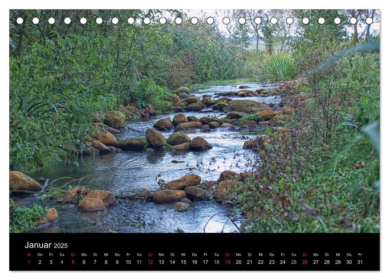 Bild: 9783435761951 | Wassermühlen an der Dahme (Tischkalender 2025 DIN A5 quer),...