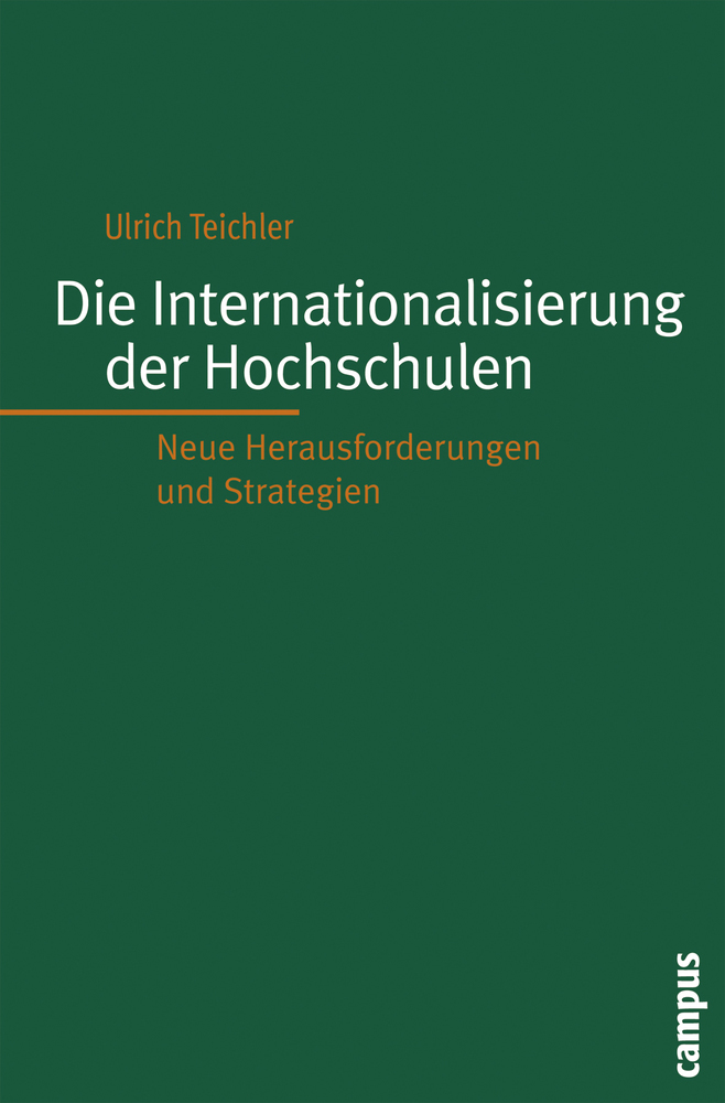 Cover: 9783593383460 | Die Internationalisierung der Hochschulen | Ulrich Teichler | Buch