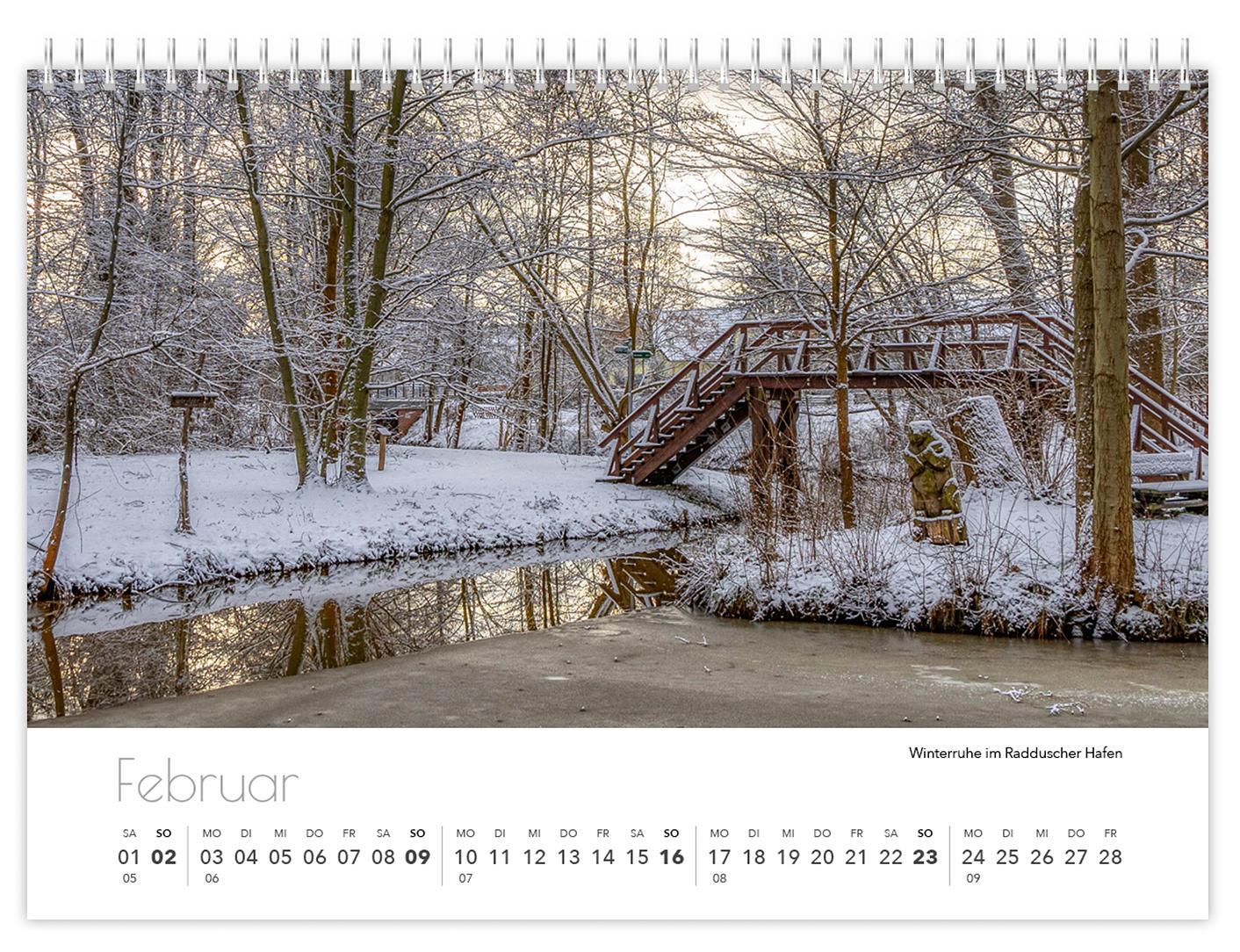 Bild: 9783910680838 | Kalender Spreewald kompakt - Peter Becker 2025 | K4 Verlag (u. a.)