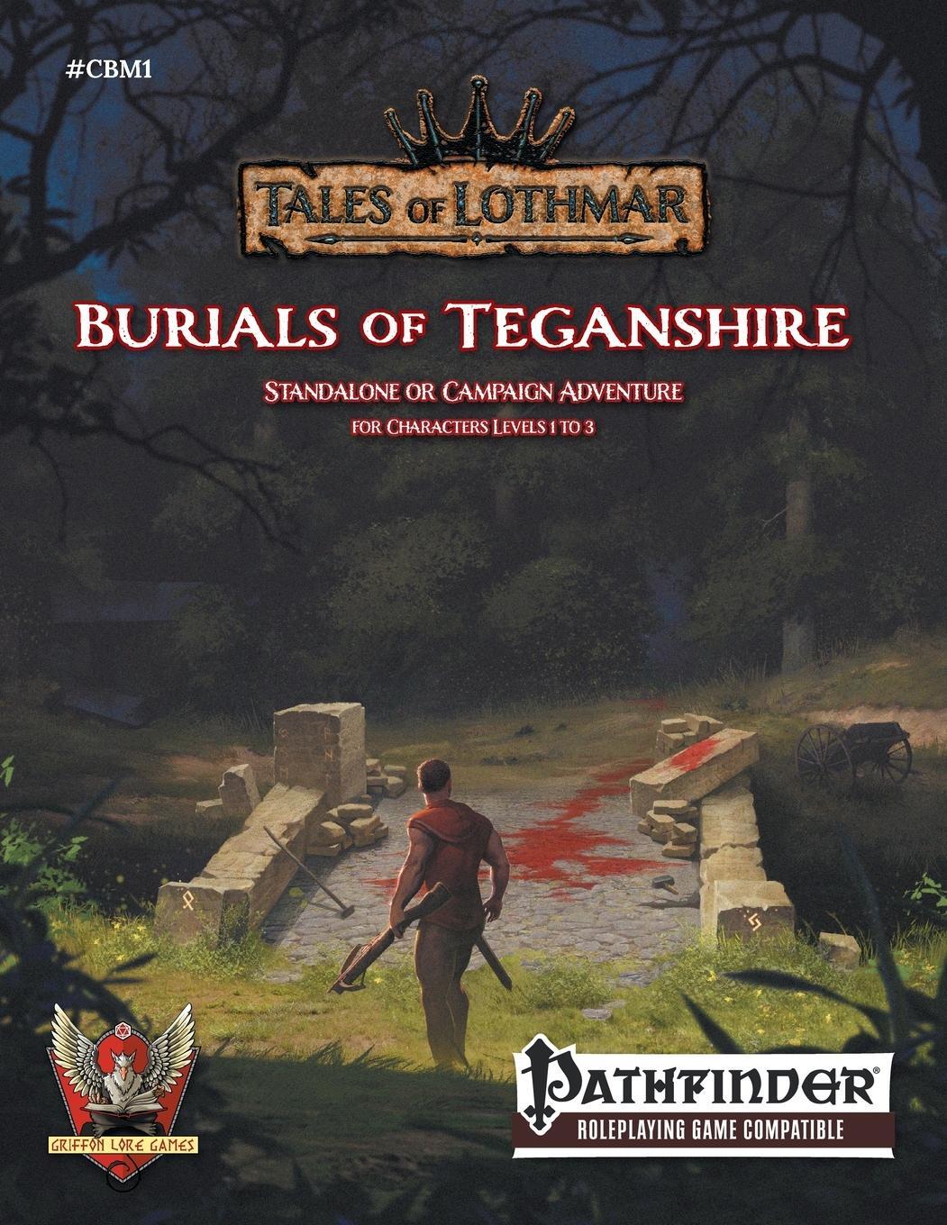 Cover: 9781944116019 | Burials of Teganshire for Pathfinder 1E | Anthony Pacheco (u. a.)