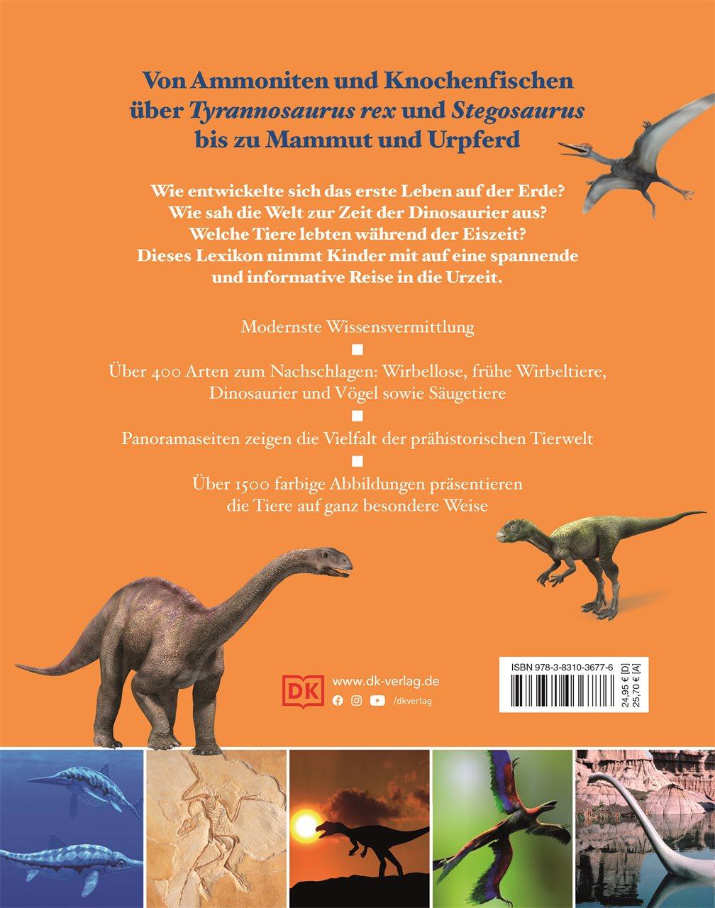 Rückseite: 9783831036776 | Dinosaurier und andere Tiere der Urzeit für clevere Kids | Kids | Buch