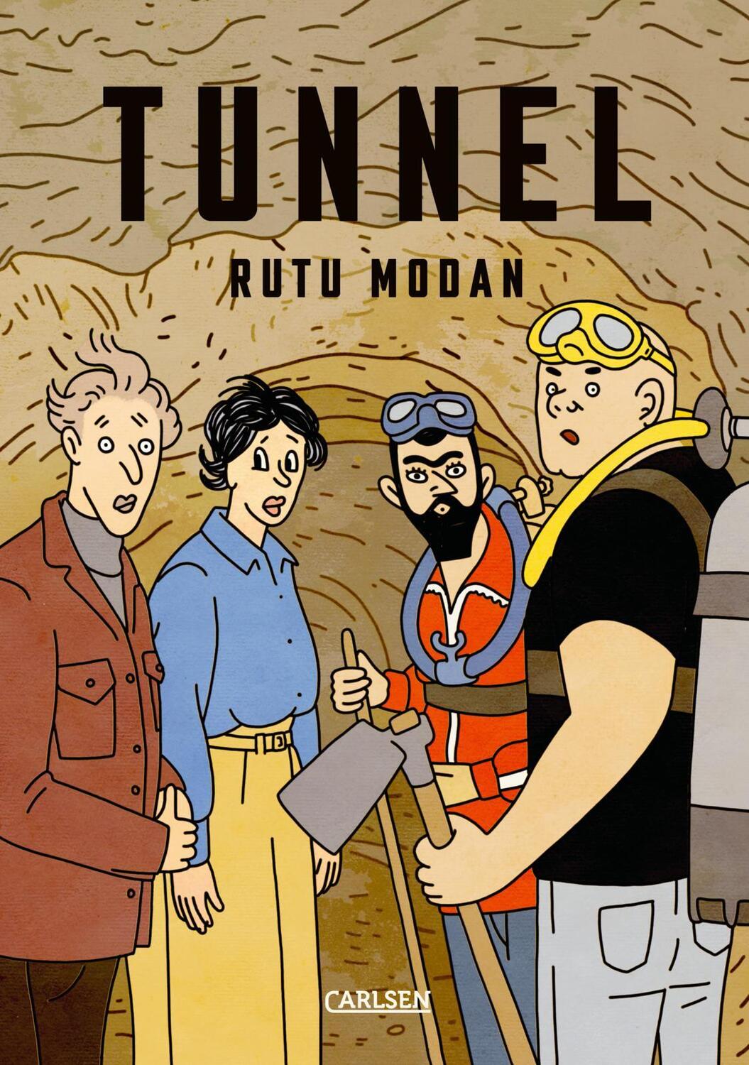 Cover: 9783551785923 | Tunnel - eine israelische Satire | Rutu Modan | Buch | Carlsen Comics