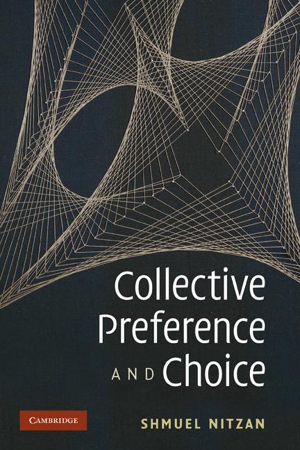 Cover: 9780521722131 | Collective Preference and Choice | Shmuel Nitzan | Taschenbuch | 2009