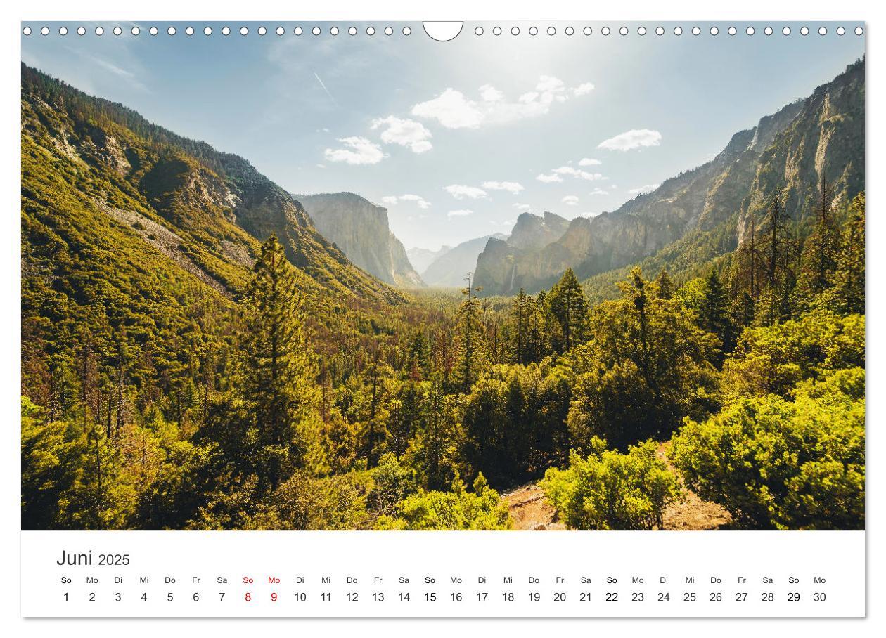 Bild: 9783435054015 | Yosemite - Einzigartige Naturspektakel (Wandkalender 2025 DIN A3...