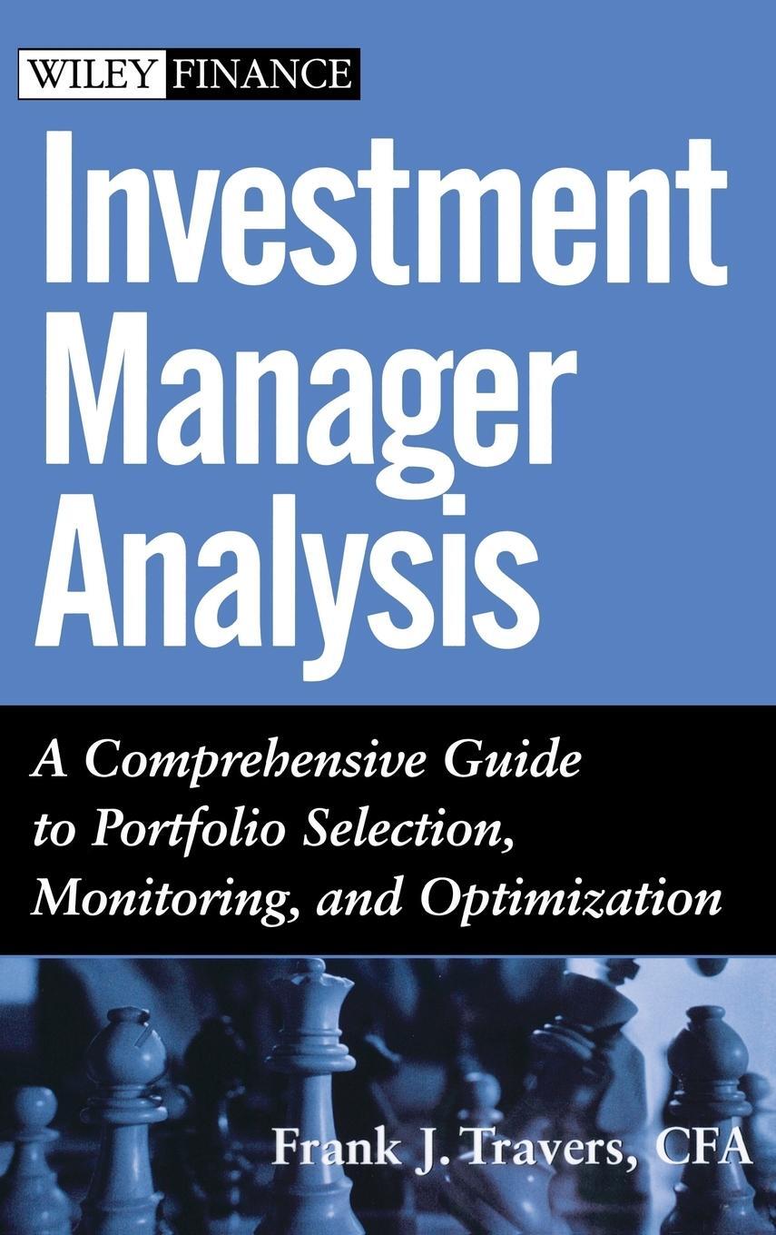 Cover: 9780471478867 | Investment Manager Analysis | Frank J. Travers | Buch | 384 S. | 2004