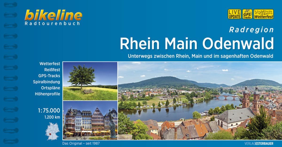 Cover: 9783850008419 | Rhein Main Odenwald 1 : 75 000 | Esterbauer Verlag | Taschenbuch