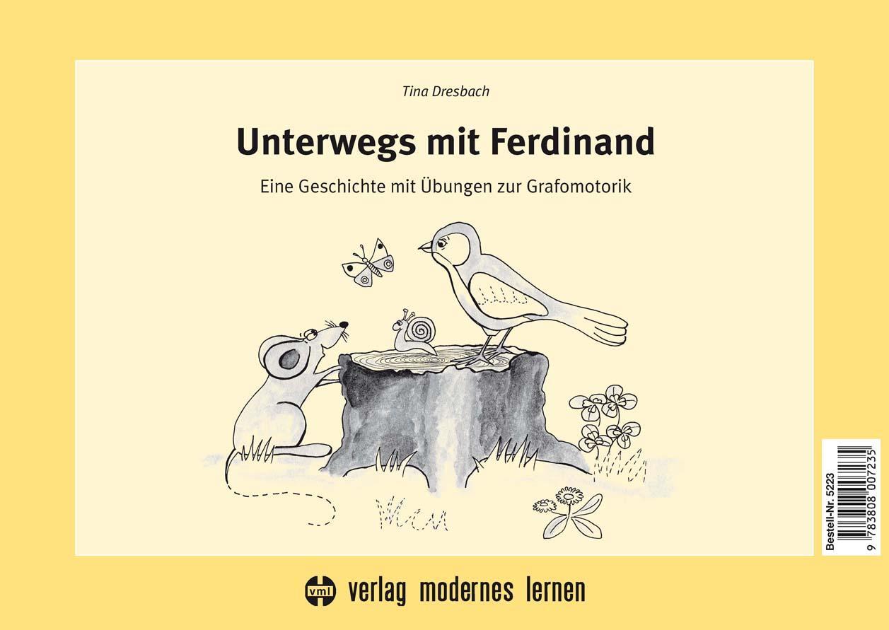 Cover: 9783808007235 | Unterwegs mit Ferdinand | Eine Geschichte mit Übungen zur Grafomotorik