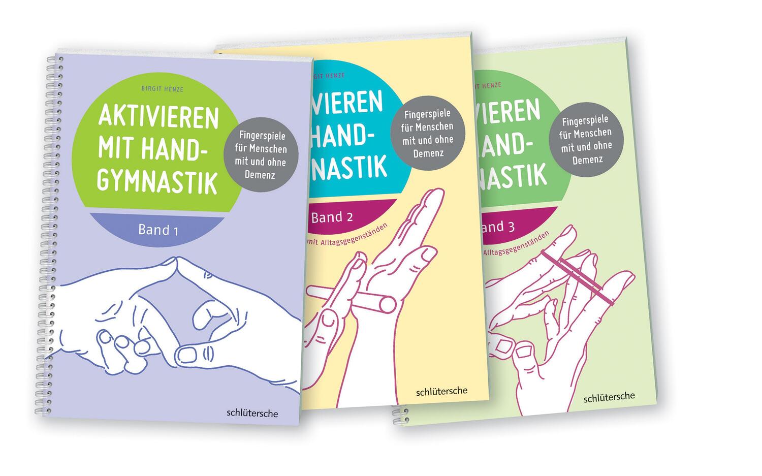 Cover: 9783899933796 | Aktivieren mit Handgymnastik , 3 Bde. im Set | Birgit Henze | Buch
