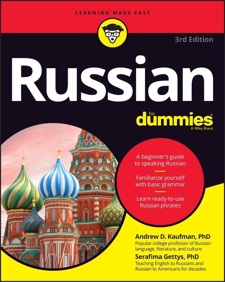 Cover: 9781119868606 | Russian For Dummies | Andrew D. Kaufman (u. a.) | Taschenbuch | 400 S.