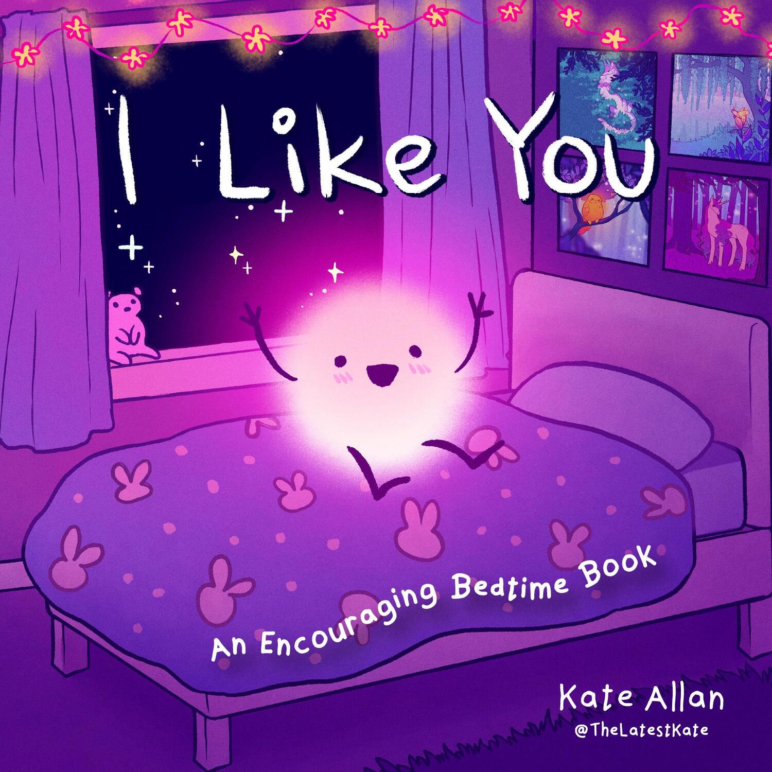 Cover: 9781642504811 | I Like You | A Glow-in-the-Dark Bedtime Book | Kate Allan | Buch
