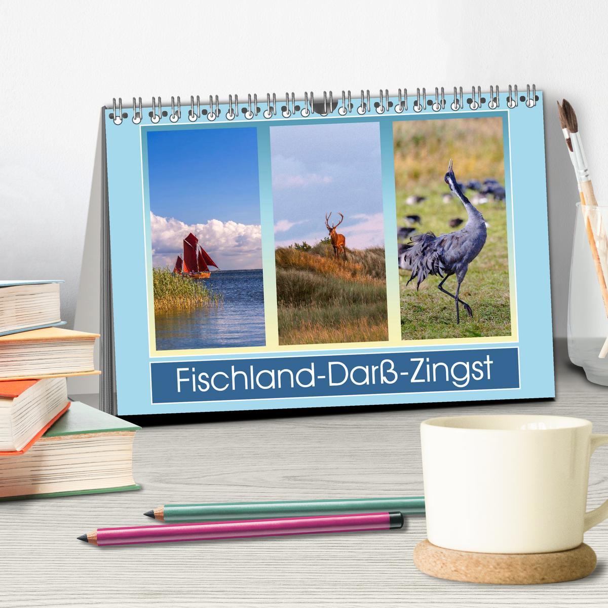 Bild: 9783435616138 | Fischland-Darß-Zingst (Tischkalender 2025 DIN A5 quer), CALVENDO...