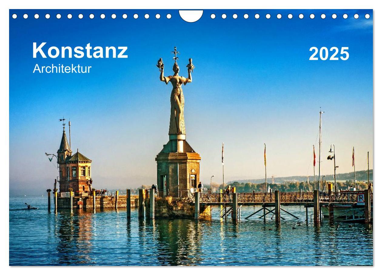 Cover: 9783435526178 | Konstanz Architektur (Wandkalender 2025 DIN A4 quer), CALVENDO...