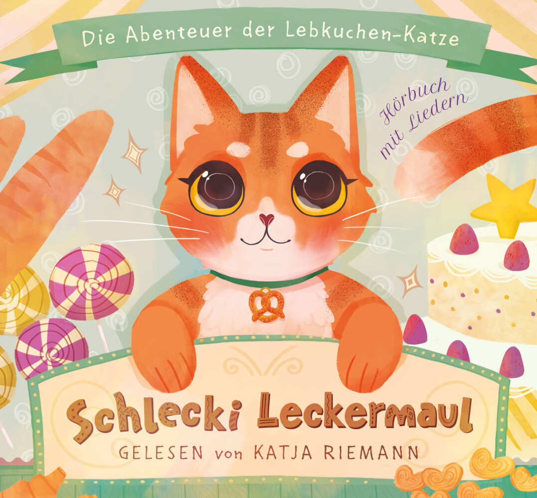 Cover: 9783963720123 | Schlecki Leckermaul. Die Abenteuer der Lebkuchen-Katze, 2 Audio-CD