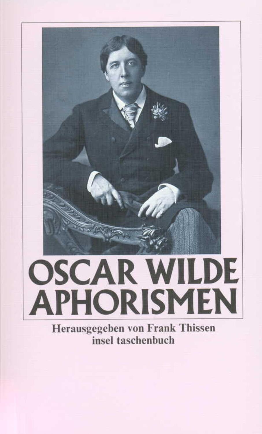 Cover: 9783458327202 | Aphorismen | Oscar Wilde | Taschenbuch | 168 S. | Deutsch | 2012