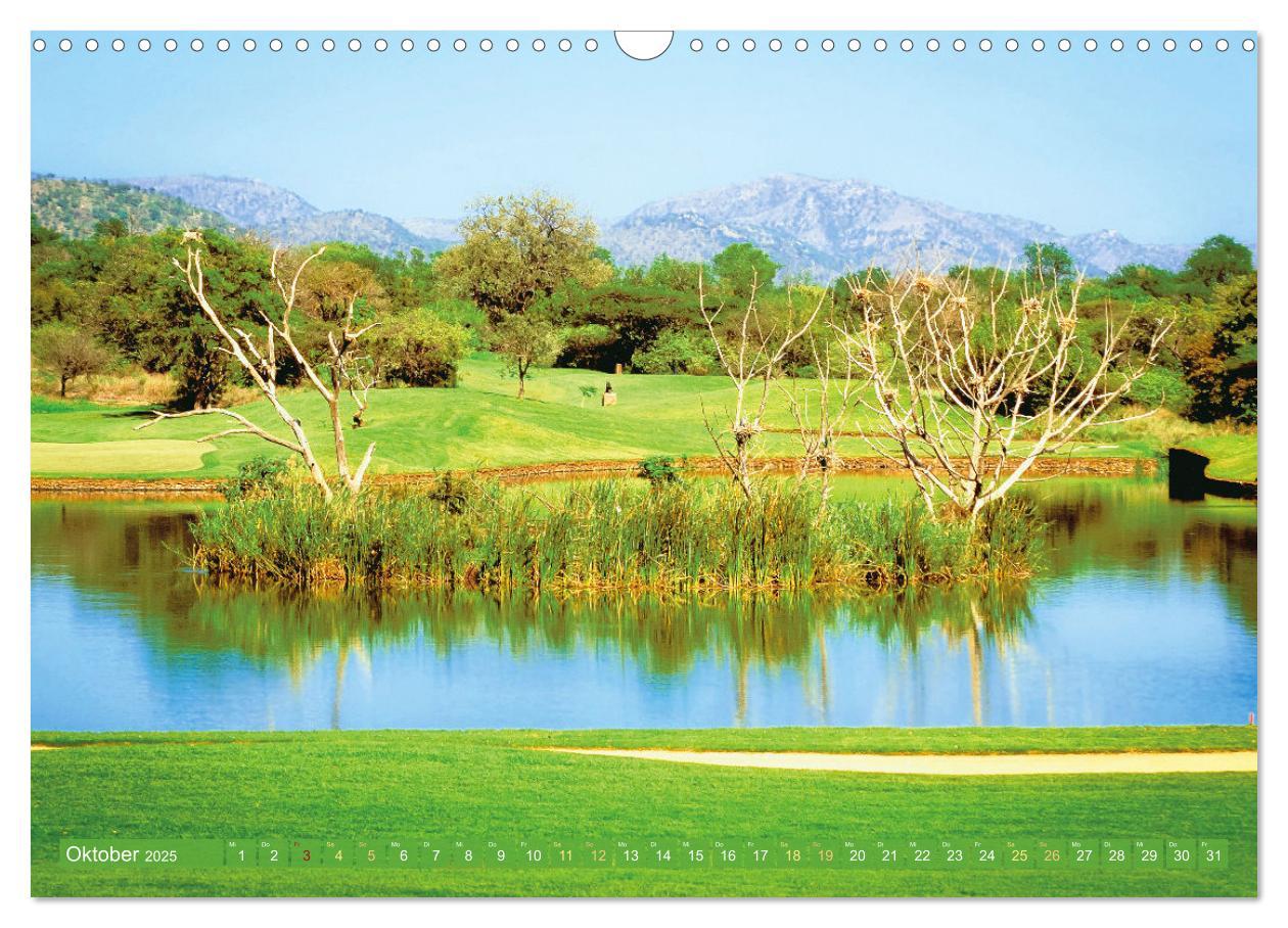 Bild: 9783457161371 | Golfparadiese der Welt (Wandkalender 2025 DIN A3 quer), CALVENDO...