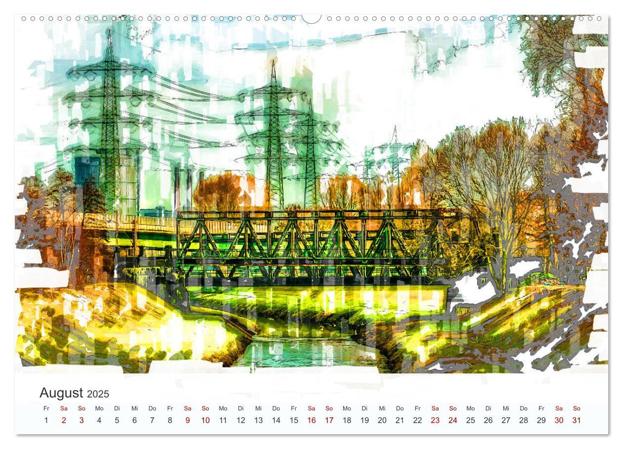 Bild: 9783457225042 | Ruhrpott Art (hochwertiger Premium Wandkalender 2025 DIN A2 quer),...