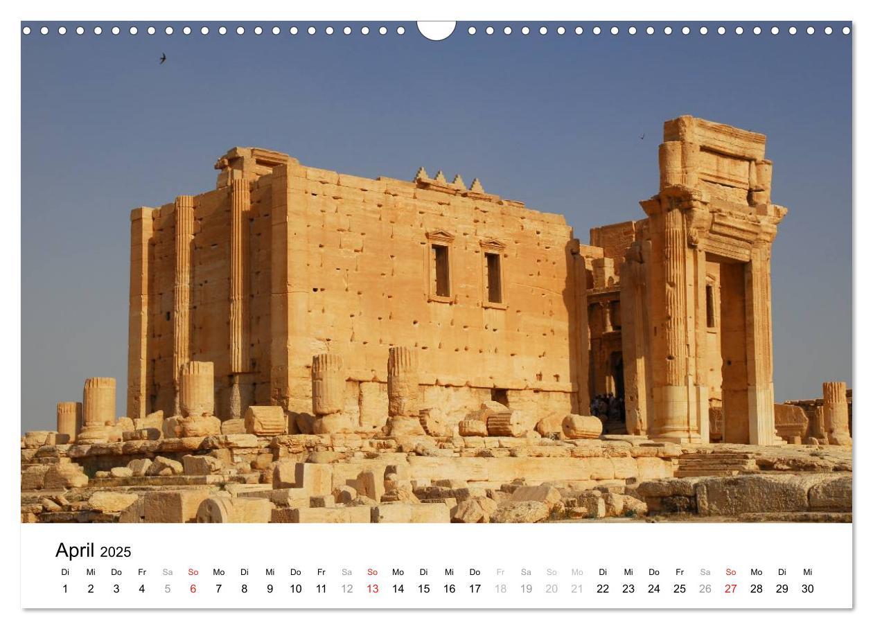 Bild: 9783435569526 | Syrien - verlorene Schätze (Wandkalender 2025 DIN A3 quer),...