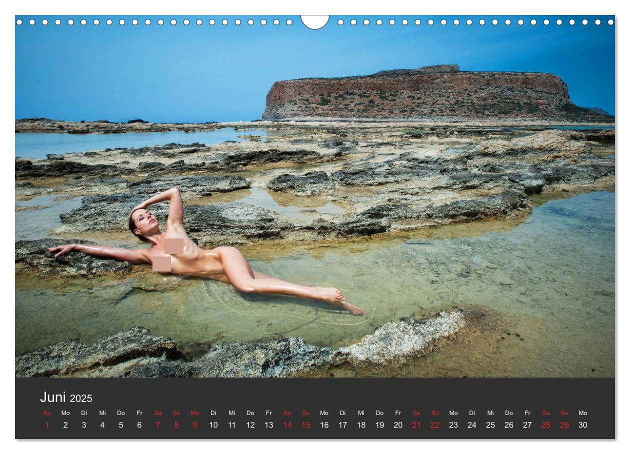 Bild: 9783435294138 | Aktfotografie am Meer (Wandkalender 2025 DIN A3 quer), CALVENDO...