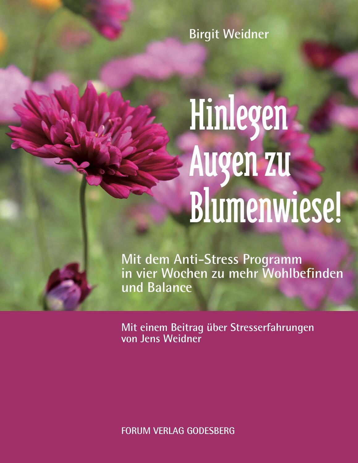 Cover: 9783942865401 | Hinlegen - Augen zu - Blumenwiese | Birgit Weidner | Taschenbuch