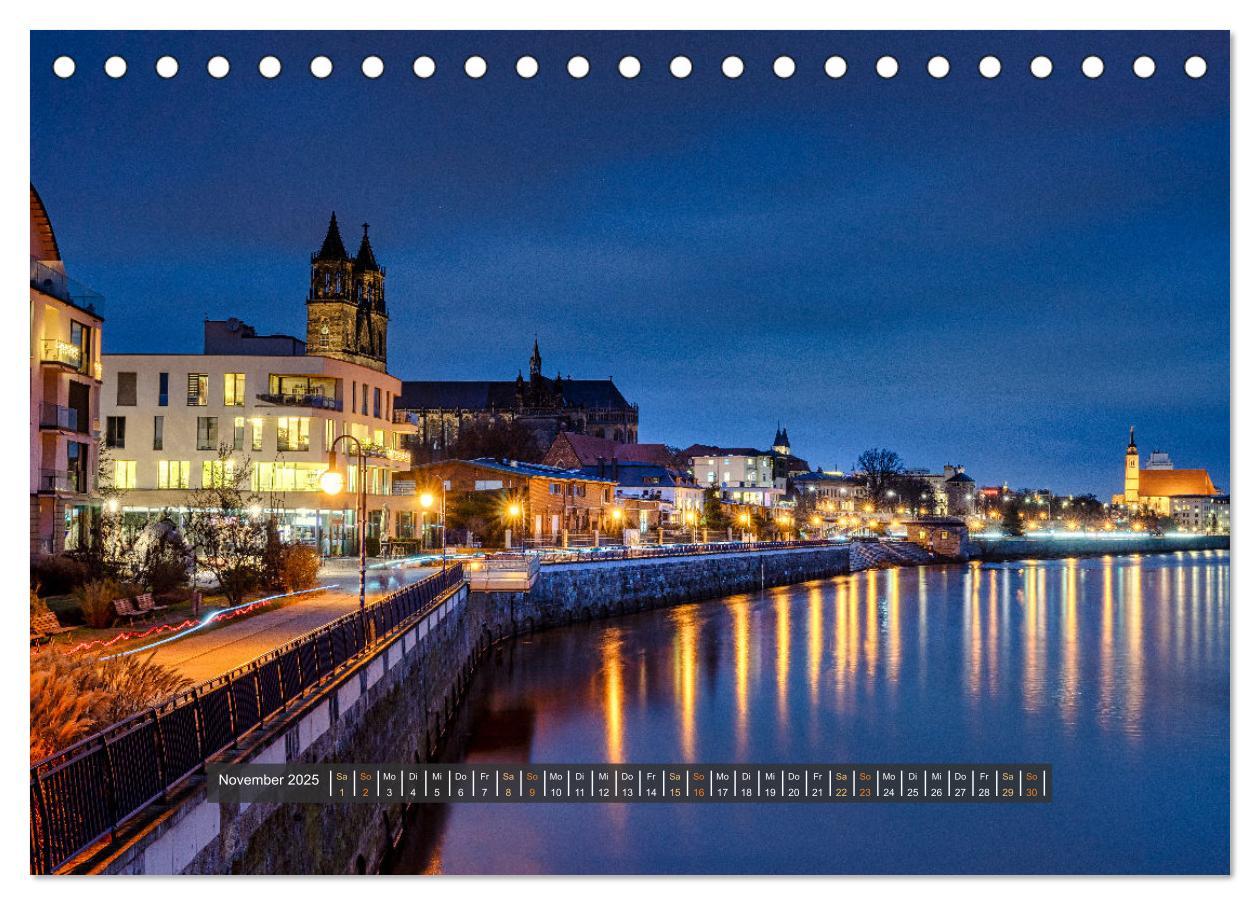 Bild: 9783383830167 | Magdeburg entdecken (Tischkalender 2025 DIN A5 quer), CALVENDO...