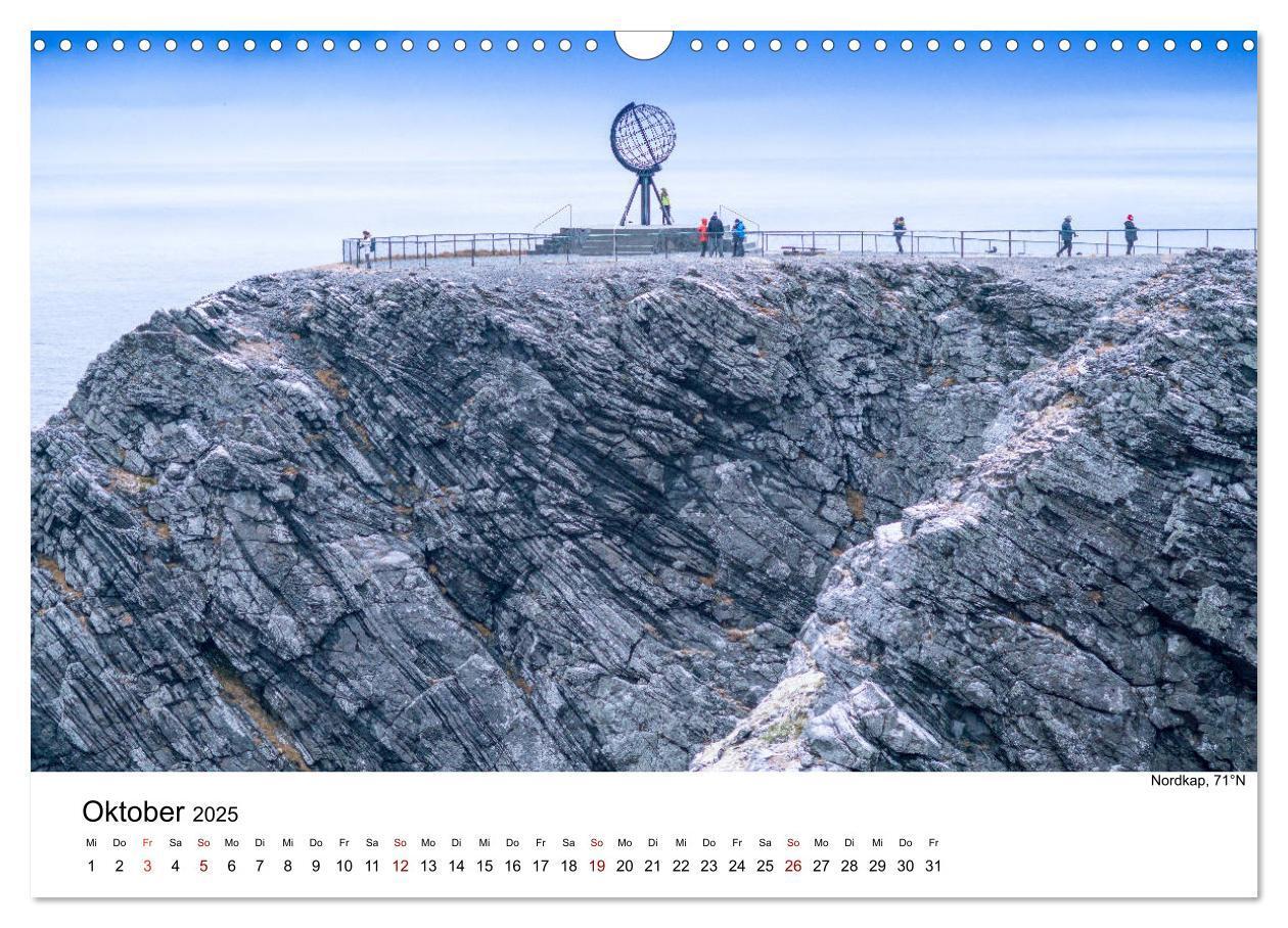 Bild: 9783435126064 | Zwischen Trondheim und Spitzbergen (Wandkalender 2025 DIN A3 quer),...