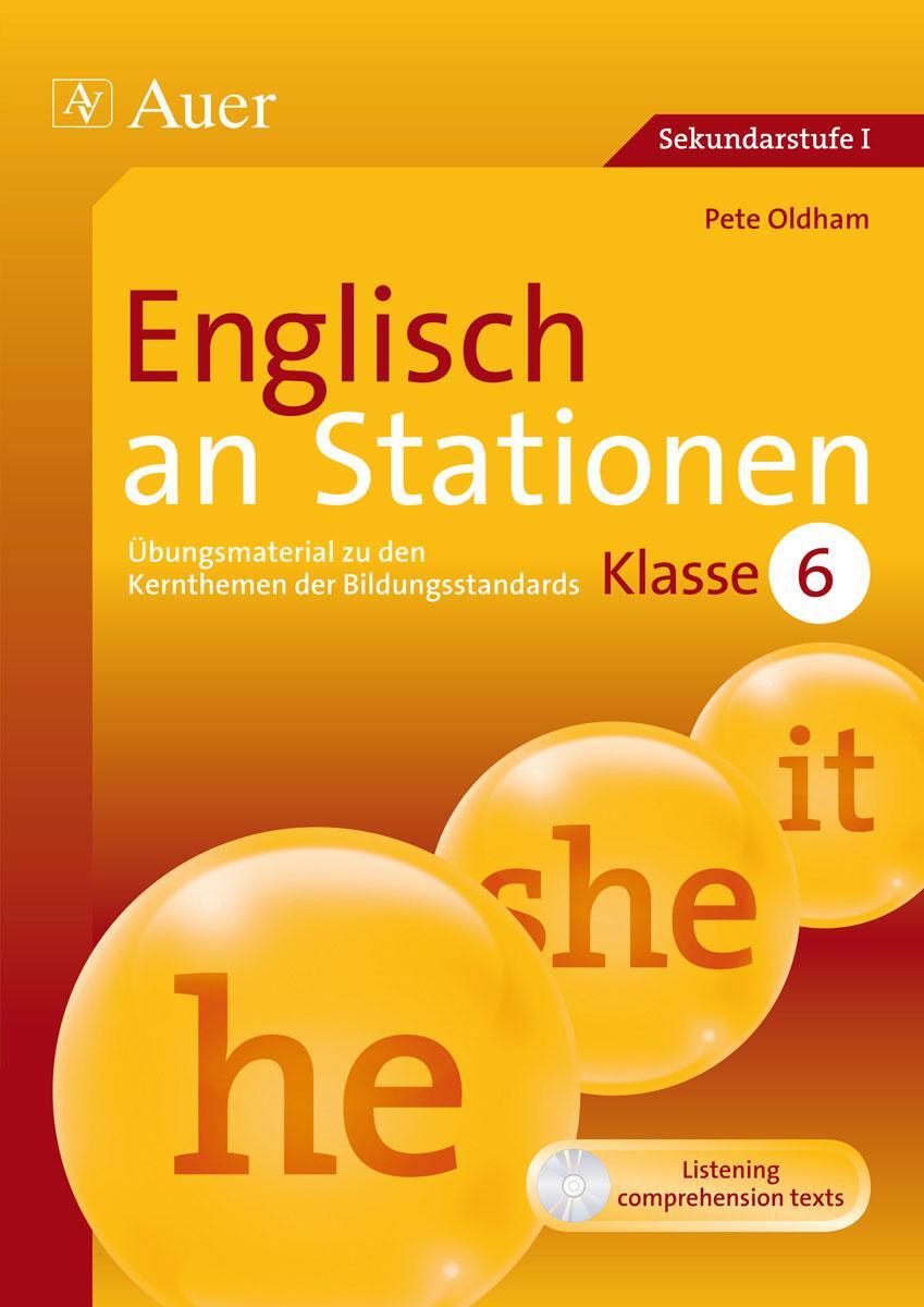Cover: 9783403068587 | Englisch an Stationen 6 | Pete Oldham | Taschenbuch | Deutsch | 2012