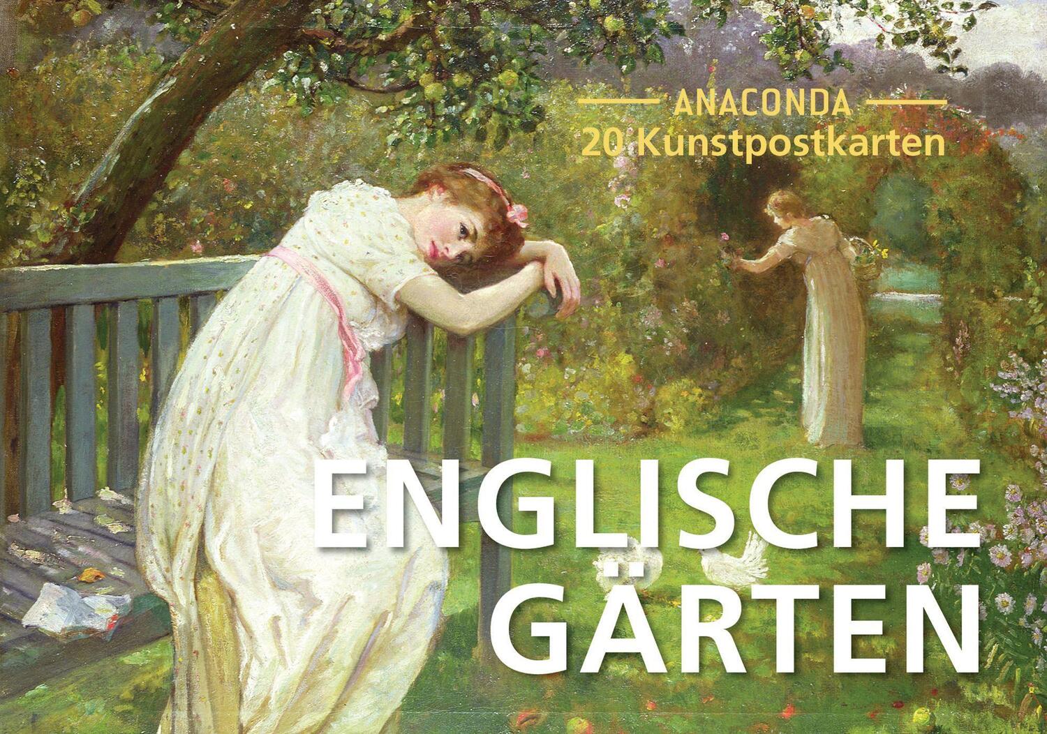 Cover: 9783730611197 | Postkarten-Set Englische Gärten | Anaconda Verlag | Stück | Deutsch