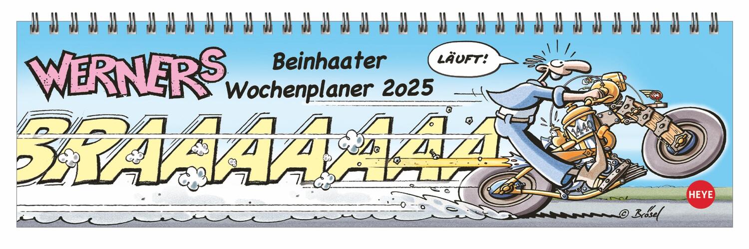 Cover: 9783756409174 | Werner Wochenquerplaner 2025 | Rötger Feldmann | Kalender | 112 S.