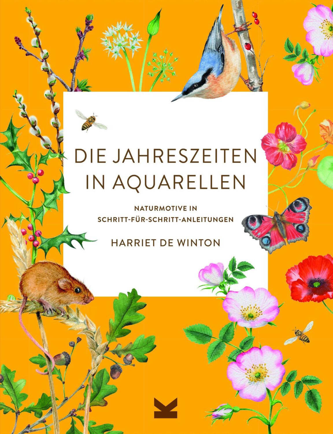 Cover: 9783962444136 | Die Jahreszeiten in Aquarellen | Harriet de Winton | Taschenbuch