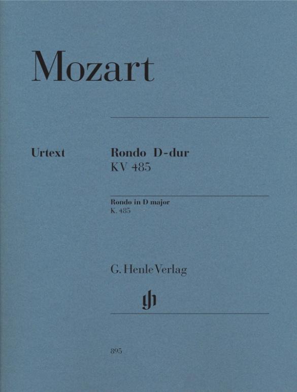 Cover: 9790201808956 | Mozart, Wolfgang Amadeus - Rondo D-dur KV 485 | Ullrich Scheideler