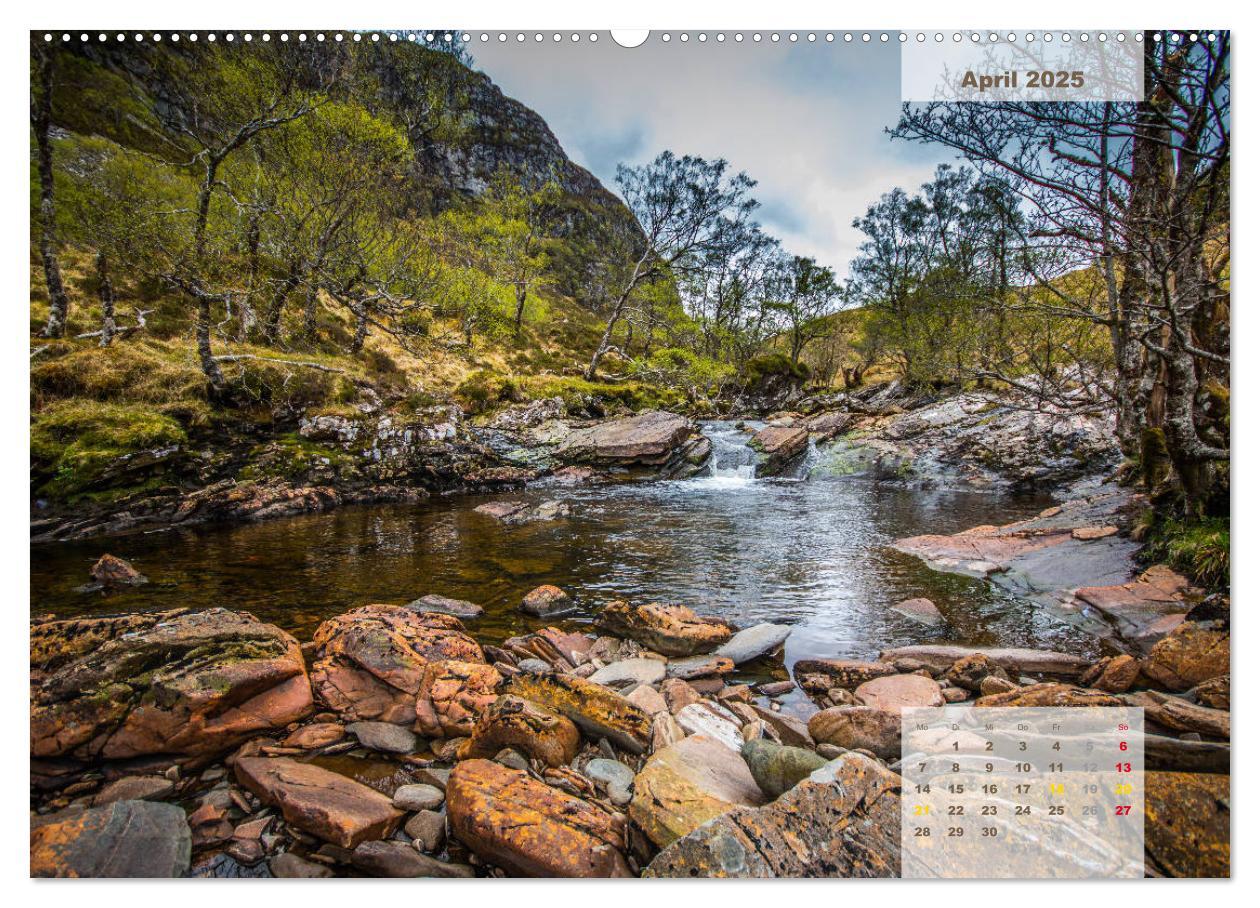 Bild: 9783435368624 | Rauhes Schottland (Wandkalender 2025 DIN A2 quer), CALVENDO...