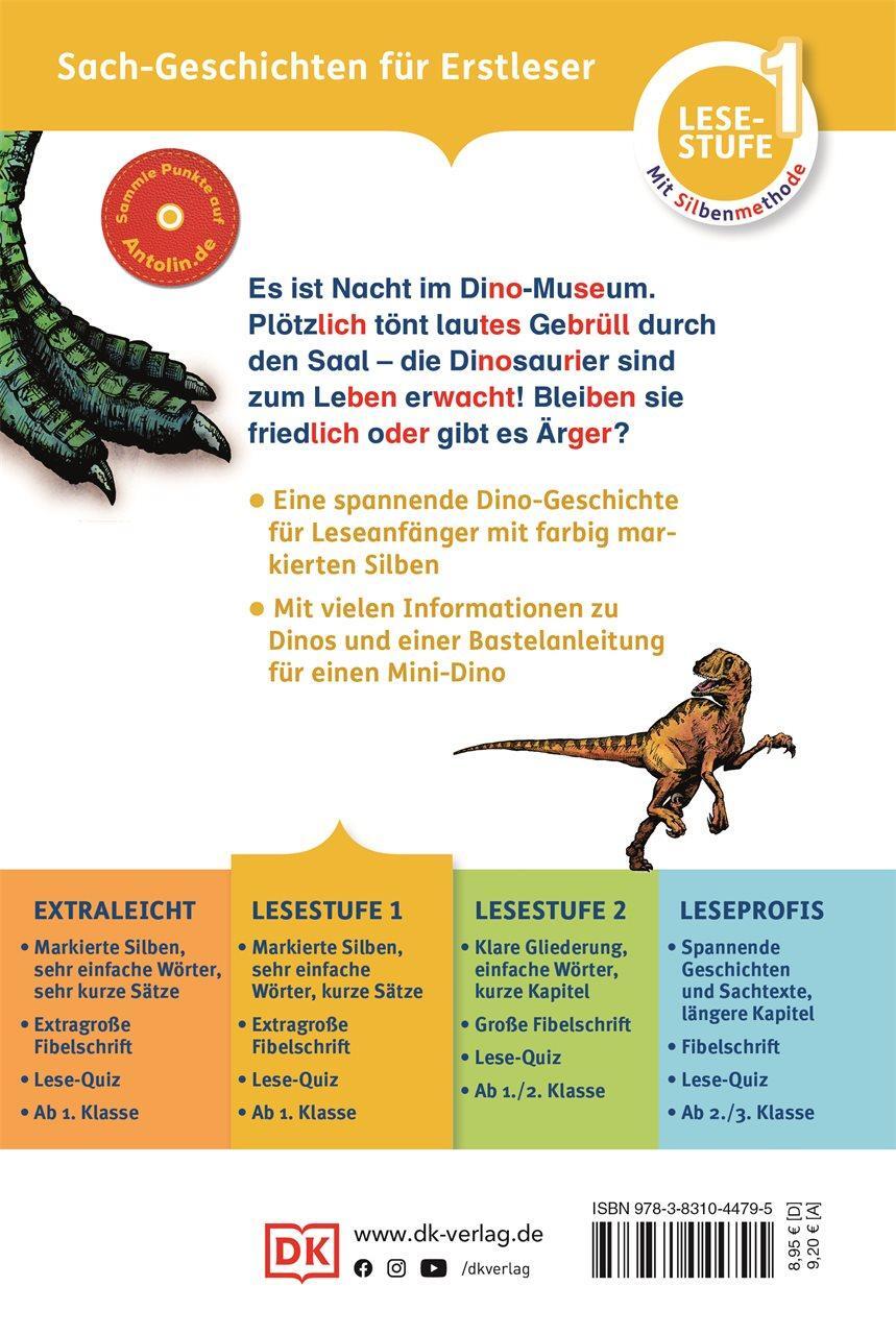 Rückseite: 9783831044795 | SUPERLESER! Alarm im Dino-Museum | Niki Foreman | Buch | SUPERLESER!