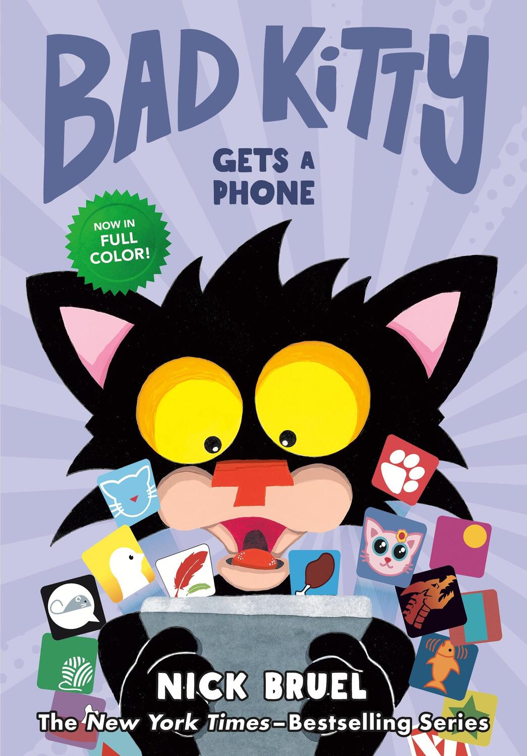Cover: 9781250749963 | Bad Kitty Gets a Phone (Graphic Novel) | Nick Bruel | Buch | Bad Kitty