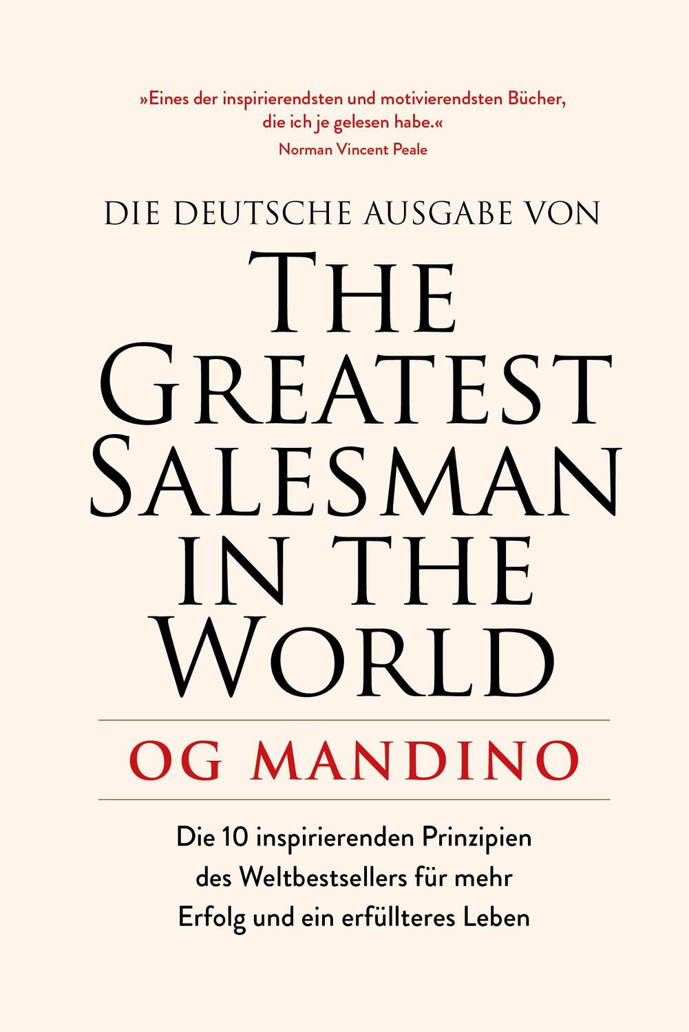 Cover: 9783959724746 | The Greatest Salesman in the World | Og Mandino | Buch | Deutsch