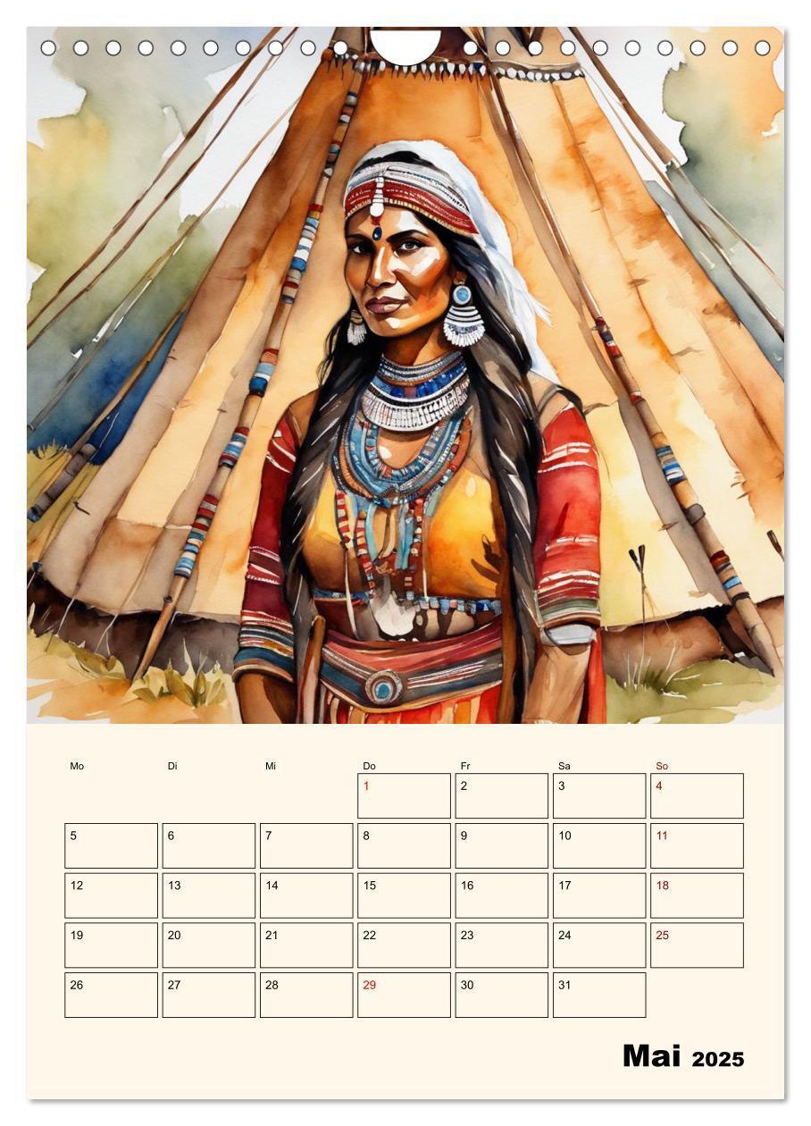 Bild: 9783383814785 | Indianische Kultur (Wandkalender 2025 DIN A4 hoch), CALVENDO...