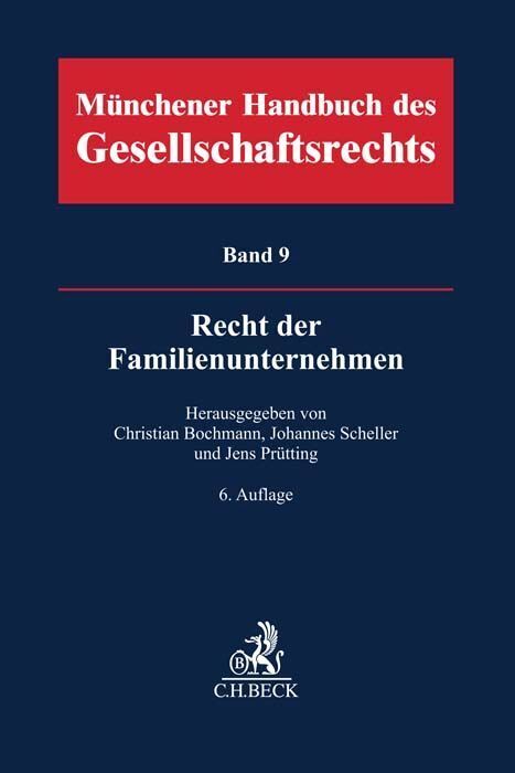 Cover: 9783406739194 | Münchener Handbuch des Gesellschaftsrechts Bd 9: Recht der...