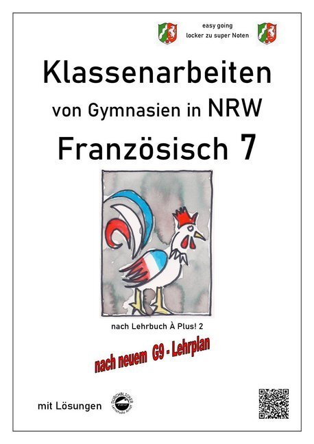Cover: 9783946141853 | Französisch 7 (À plus!) - Klassenarbeiten von Gymnasien G9 in NRW -...