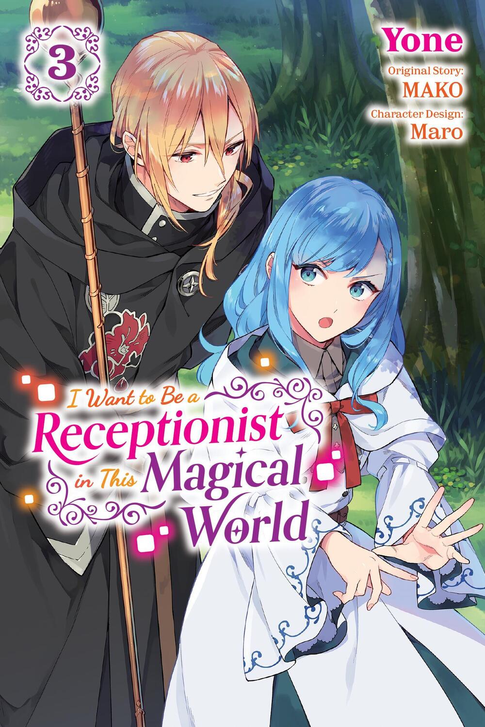 Cover: 9781975352936 | I Want to Be a Receptionist in This Magical World, Vol. 3 (Manga)