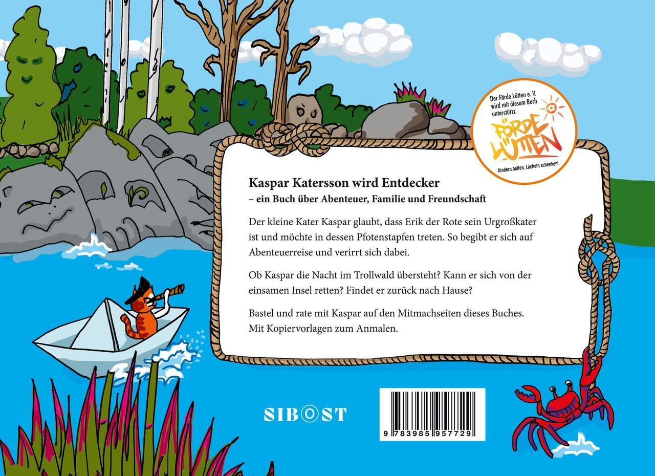 Rückseite: 9783985957729 | Kaspar Katersson wird Entdecker | Eva Brune | Buch | 48 S. | Deutsch