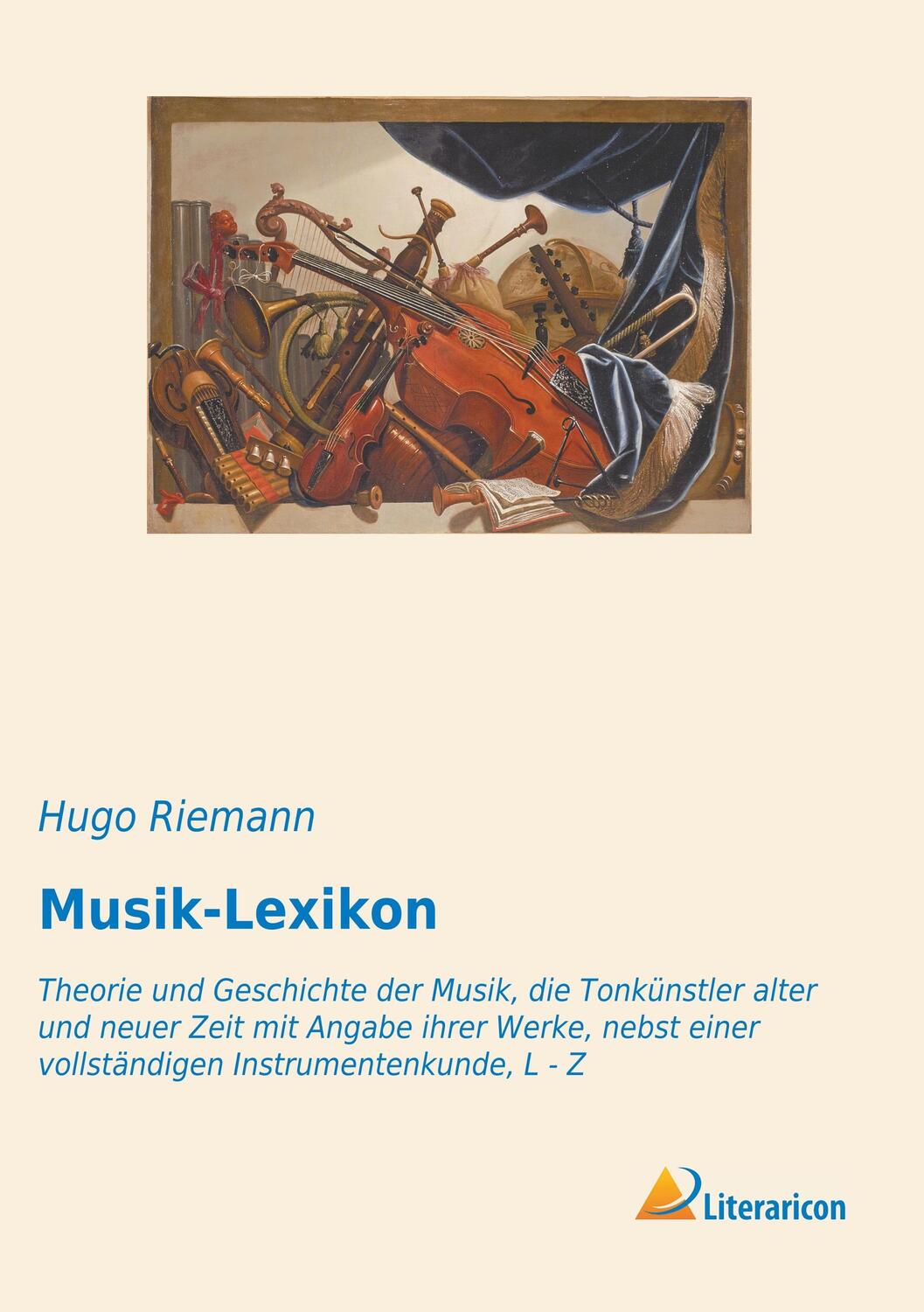 Cover: 9783965064362 | Musik-Lexikon | Hugo Riemann | Taschenbuch | Paperback | Deutsch