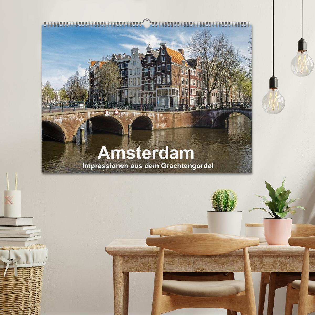 Bild: 9783435609444 | Amsterdam - Impressionen aus dem Grachtengordel (Wandkalender 2025...