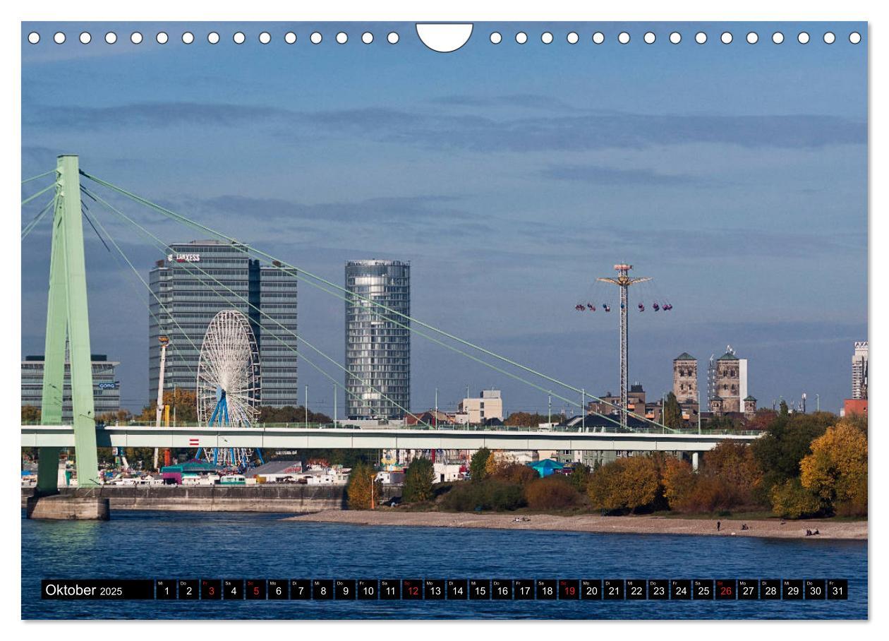 Bild: 9783435322275 | KÖLN AUSBLICK - RHEINBLICK (Wandkalender 2025 DIN A4 quer),...